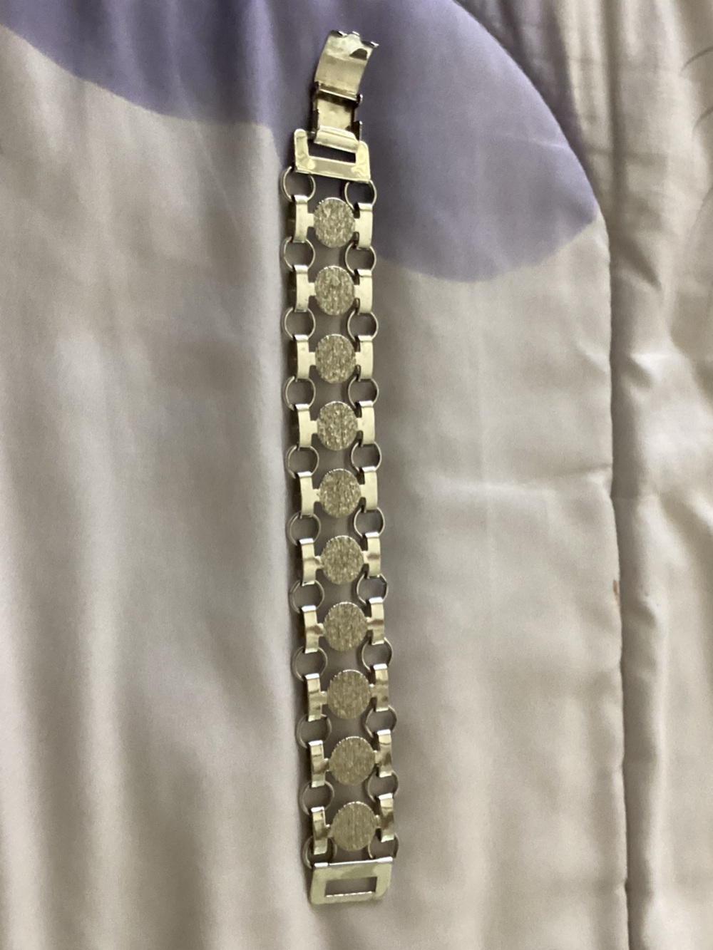 Silver-Tone Textured Link Bracelet - Women Jewelry by Sarah Coventry